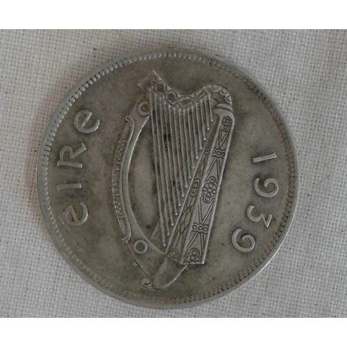 19 - Ireland Half Crown 1939 Unc.