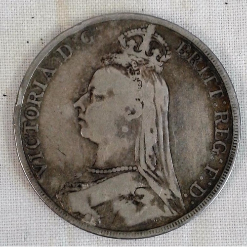 31 - GB Victorian Crown 1889 (F)