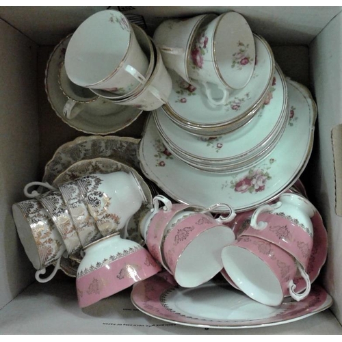 442 - Three Part Teasets