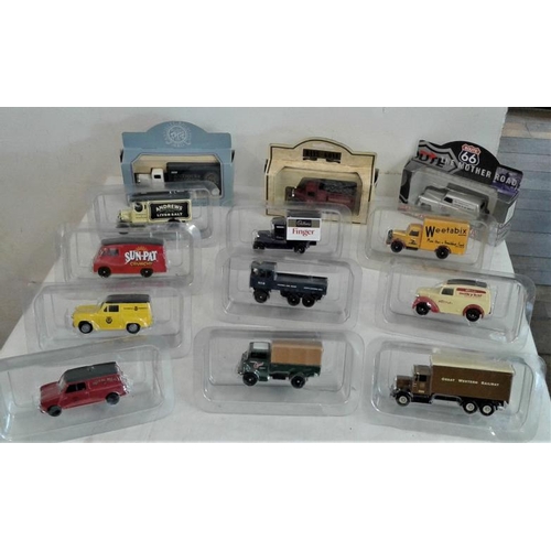 485 - Collection of 13 Models of Cars, Trucks, etc.