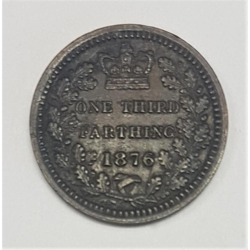 63 - GB One Third Farthing 1876 Fine