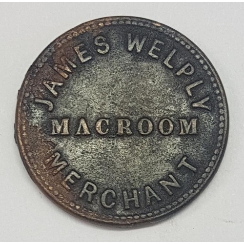 65 - Cork Macroom Farthing Token James Welply