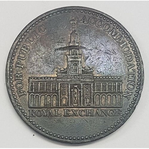 70 - GB Penny Token 1812 Royal Exchange VF