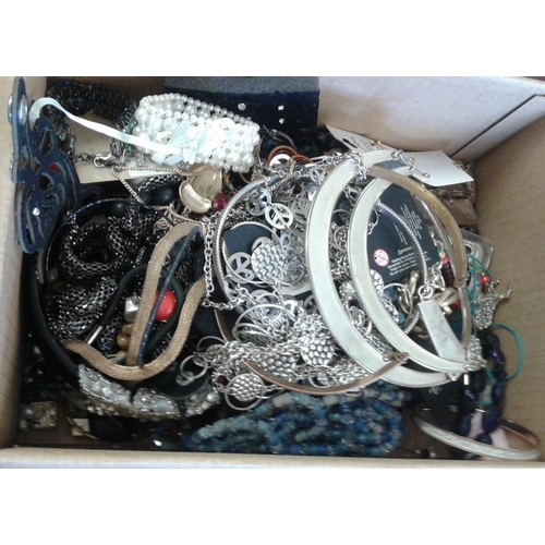 93 - Box of Costume Jewellery