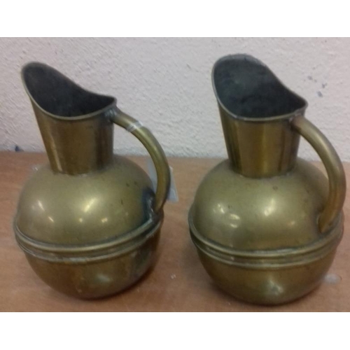 103 - Pair of Brass Water Jugs