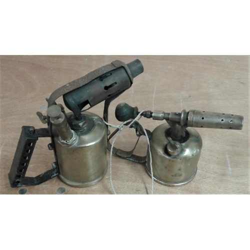 108 - Two Brass Blow Torches