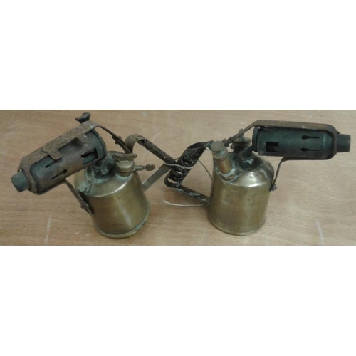 109 - Two Brass Blow Torches