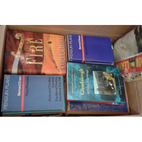 113 - Five Boxes of General Interest Books