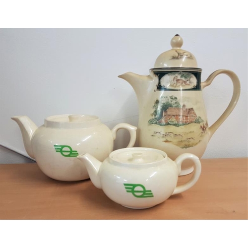 723 - Three China Teapots