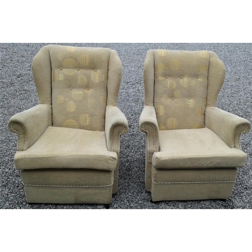 779 - 3-Piece Suite (2- Seater and Two Chairs)