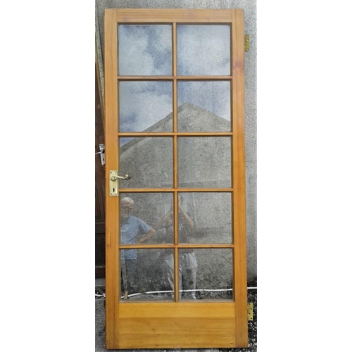 2 - Pair of Internal/External Glazed Doors - 32 x 77ins
