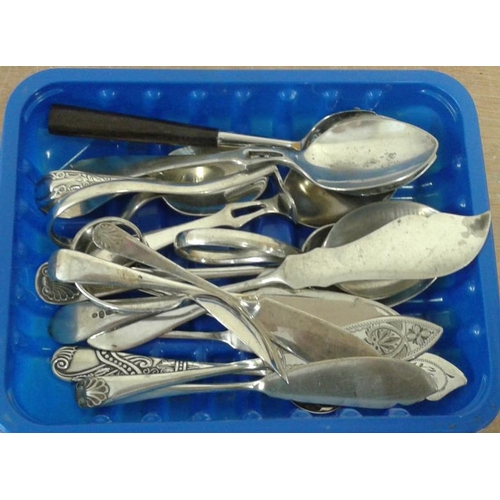 20 - Collection of Various Butter Knives and Serving Pieces