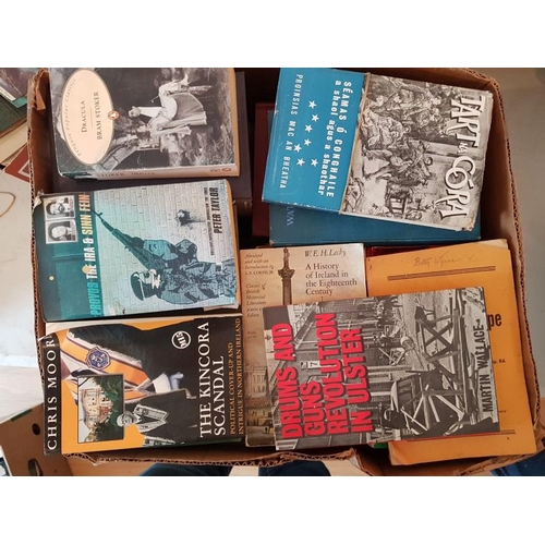 8 - Three Boxes of Mostly Irish Language Interest Books