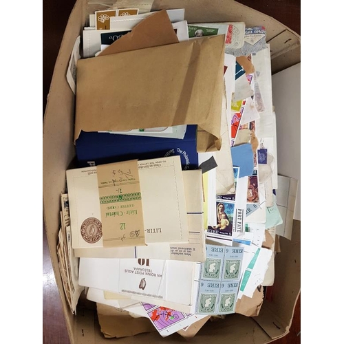 24 - Large Box of Mostly Irish Postage Stamps