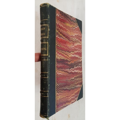 62 - The Mystery Of Edwin Drood 1870 by Charles Dickens, first edition in fine binding