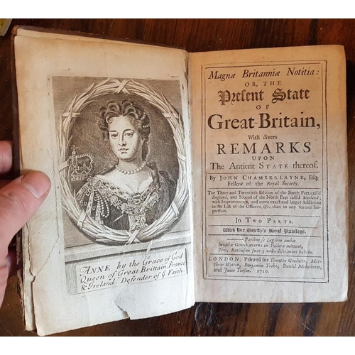 66 - Present State of Great Britain by John Chamberlain 1710