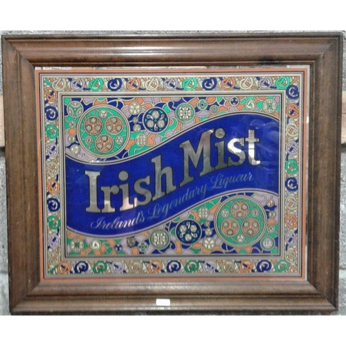144 - 'Irish Mist - Ireland's Legendary Liqueurs' Framed Advertisement - c. Overall 24 x 20ins