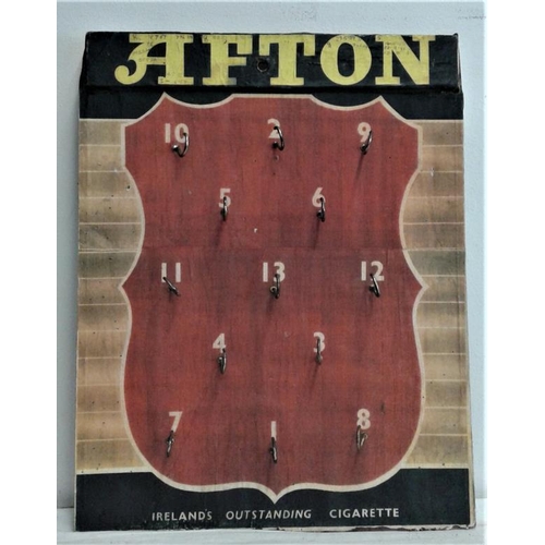 169 - Original Sweet Afton Ring Board - c. 15 x 19ins