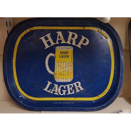 233 - Original Harp Lager Serving Tray, c.16.5 x 13in