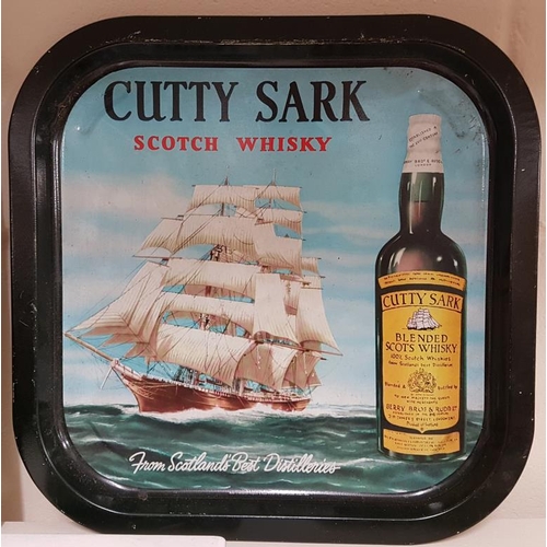 235 - Original Cutty Sark Scotch Whisky Serving Tray, c.13 x 13in