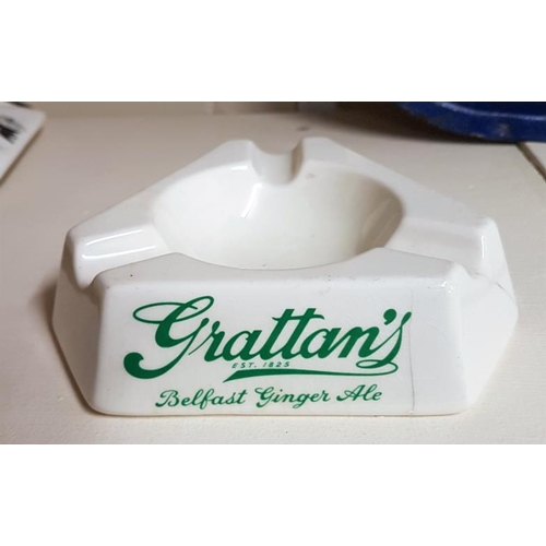 239 - Grattan's Belfast Ginger Ale Ashtray by Arklow