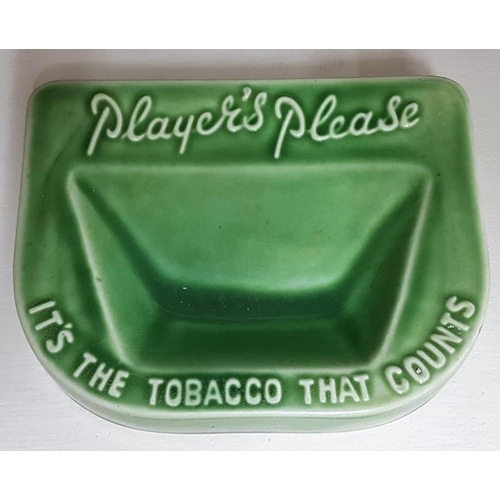 242 - Player's Please, It's The Tobacco That Counts Change/Tip Tray by Bourne Denby