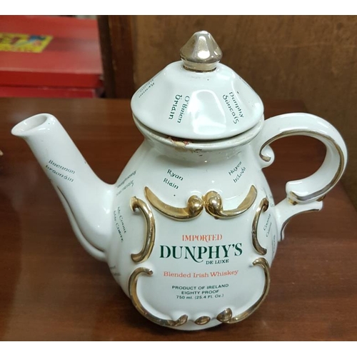249 - Imported Dunphy's Irish Whiskey Tea Pot