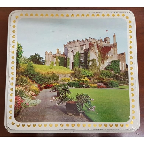 250 - Irish Biscuits Ltd Tin Featuring Birr Castle on Lid, c.9 x 9in