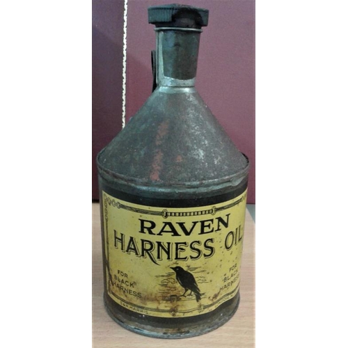 252 - 'Raven Harness Oil' Tin