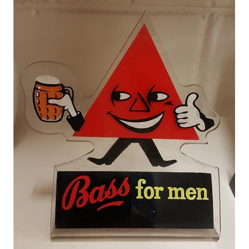 262 - Bass For Men Counter Top Advertising Item, c.5in wide