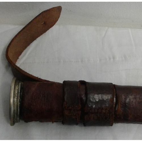 286 - 1853 British Cavalry Sword with Leather Scabbard
