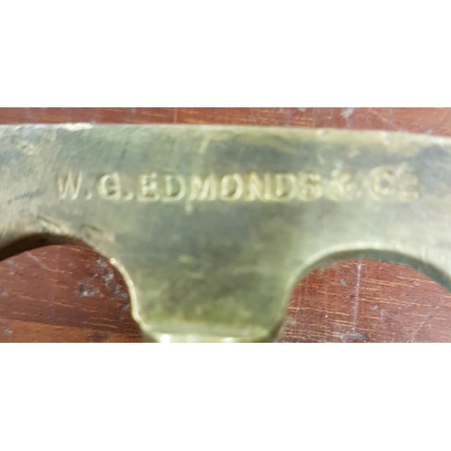 320 - Victorian Irish Barrel Tap by W. G. Edmonds, D6 and one other