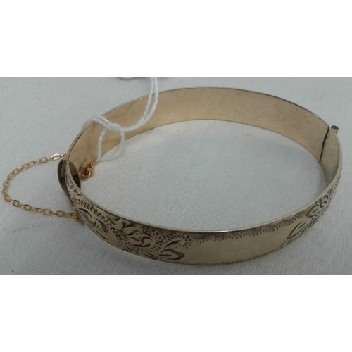 337 - Two 9ct Rolled Gold Core Bangles