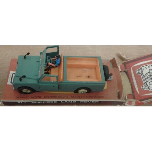 362 - Die Cast Model of Land Rover (boxed) Cat. No. 9676 in original box