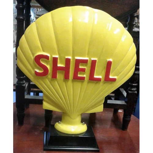 106a - 'Shell' Advertising Counter Sign, c.17 x 19.5in