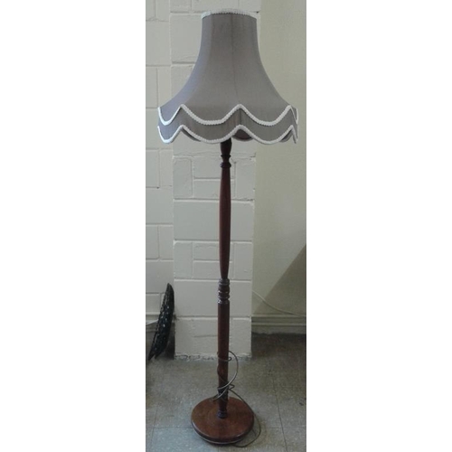 449 - Standard Lamp with Shade, c.57in tall