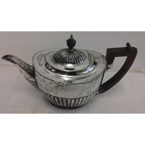 454 - Tea Pot, Mapping Brothers Silver Plated, 1850s