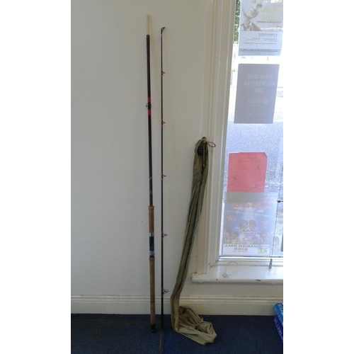 647 - Hardy's 2-Piece Split Cane Fishing Rod