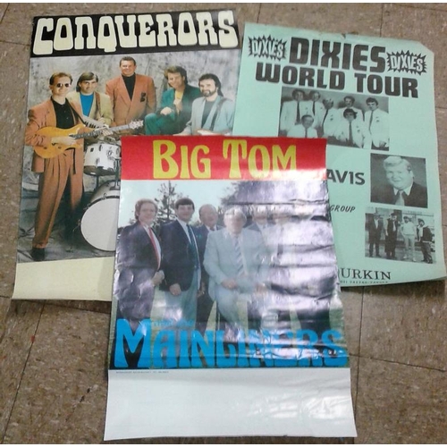 661 - Quantity of Showband and Country Music Posters