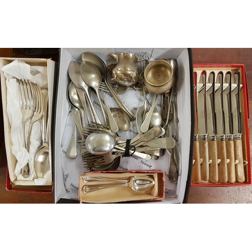 690 - Collection of Plated Cutlery