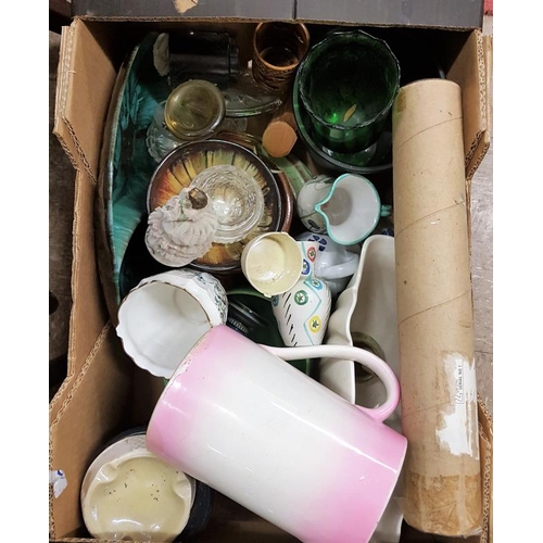 42A - Box of Ceramics and Glass Wares etc.