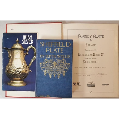 19 - 'Romney Plate and Silver'. c. 1910. Folio. Illustrated Catalogue of Silver; Douglas Bennett 'Irish S... 