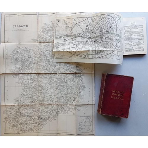 77 - 'Murray's Hand Book Ireland' 1871 - Folding map; and Baddeley 'Ireland 1890' with Maps (2)... 