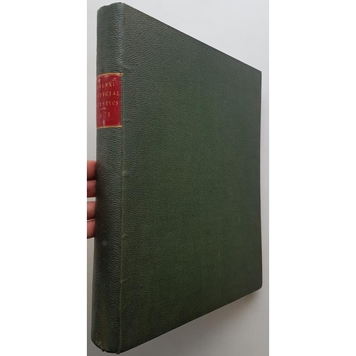 89 - 'Criminal & Judicial Statistics - Ireland' 1872. Folio