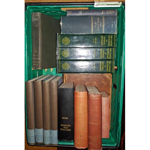 110 - Crate of Books – mostly Irish Interest and some illustrated works, includes The Works of William Con... 