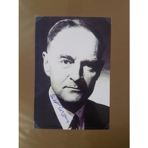 139 - Album of Irish Interest Autographs - Dr. Patrick J Hillery (with C.V.), Garret Fitzgerald, Jack Lync... 
