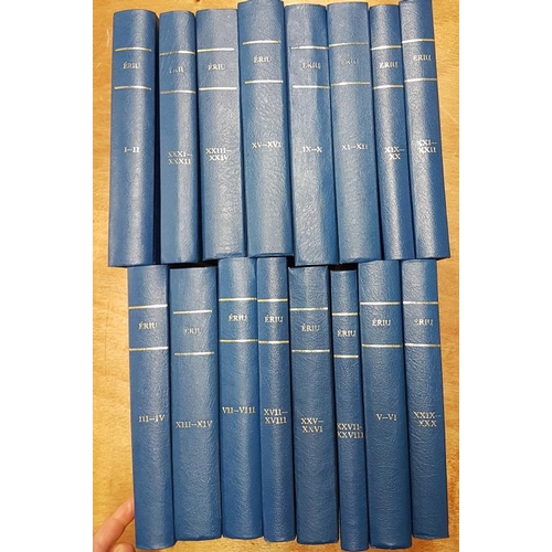 443 - Eriu, 15 Bound Vols, edited by David Greene, Dublin Royal Irish Academy 1972