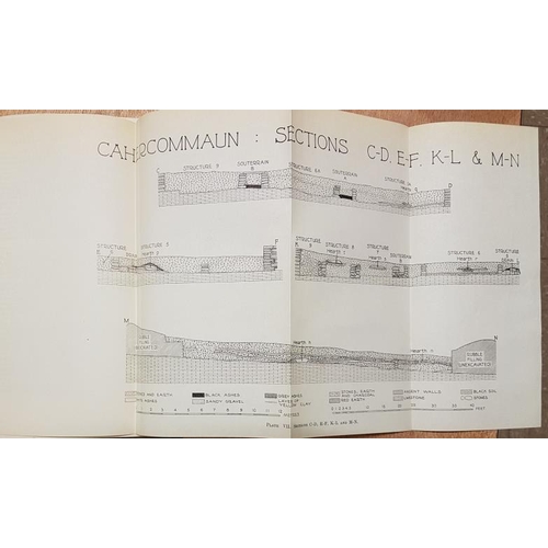 587 - Cahercommaun - A Stone Fort in Co. Clare. H. O'Neill Hencken. 1938. 82 pages, numerous folding plate... 