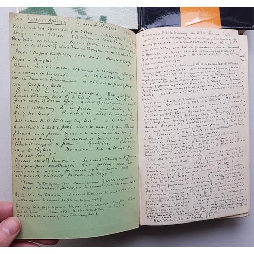 588 - Frank Harris 'Oscar Wilde' 1938. 1st Edition with Manuscript Pages re Wilde on end paper; R. Croft-C... 