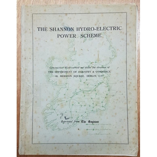 628 - The Shannon Hydro-Electric Power Scheme. Construction Work carried out under the direction of The De... 